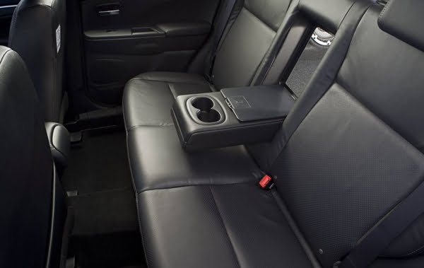 Mitsubishi ASX Aspire rear seats 