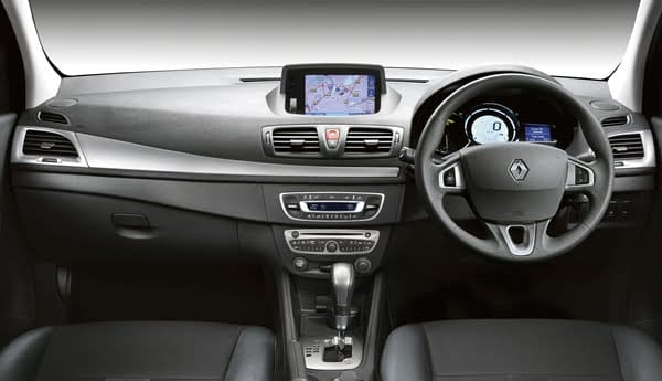  about the redesign of the interior gives the Megane a sporty feel