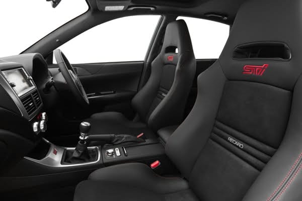 2011 subaru wrx sti interior. All Subaru Impreza WRX models