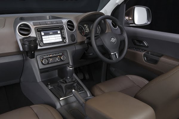 Volkswagen Amarok Ultimate interna;l drivers dash view