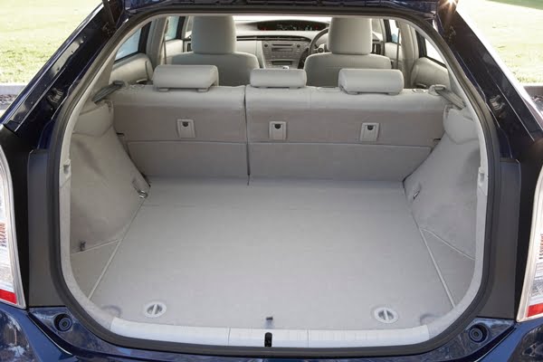 2010 Toyota Prius rear cargo space
