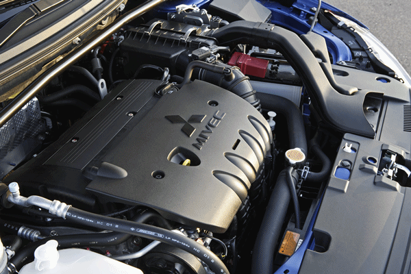 2011 Mitsubishi Lancer SX Sportback engine