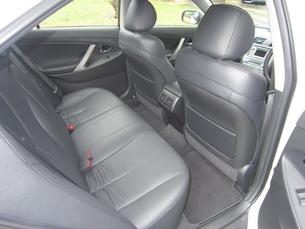 Toyota Camry Hybrid rear seat