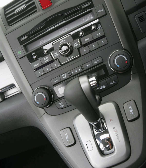 2011 Honda CRV Sport Centre Dash