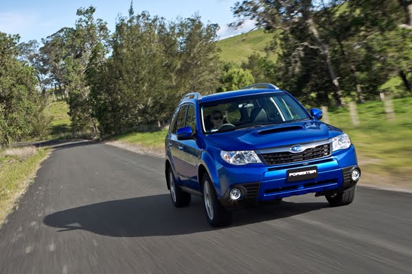 2011 Subaru Forester S Edition front driving
