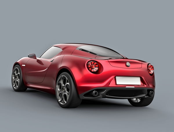 AlfaRomeo 4C Sports Car Concept 