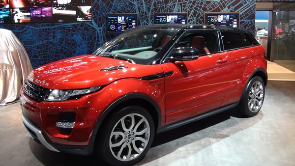 Range Rover Evoque Coupe' at AIMS