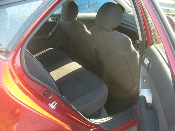 Kia Cerato Hatch SLi Rear Seats