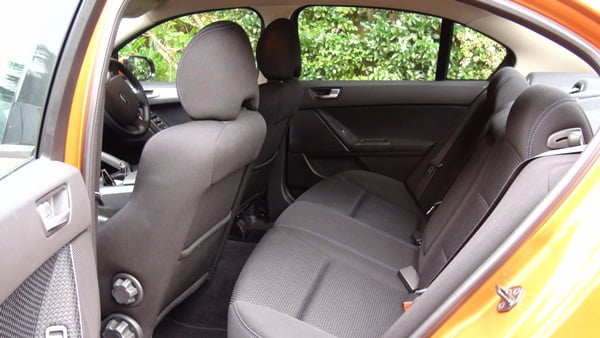 Ford Falcon XR6 2012 rear seats