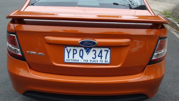 Ford Falcon XR6 2012 rear