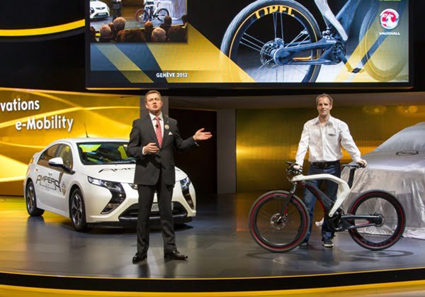 Opel Press Conference at the Geneva Motor Show