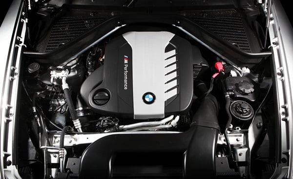 2012 BMW X6 M50d engine