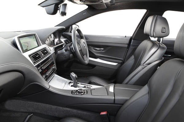 BMW 6 Series Gran Coupe front seats