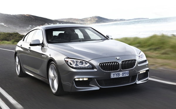 BMW 6 Series Gran Coupe front side