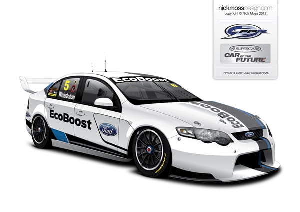 FPV Ford Performance Racing’s first Car of the Future (COTF)
