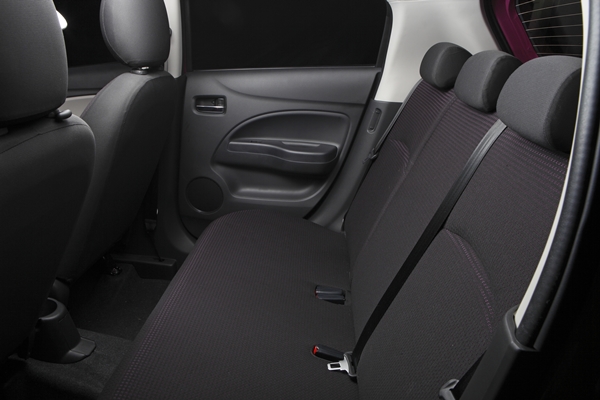 Article 2013  Mirage LS Mulberry interior rear seats