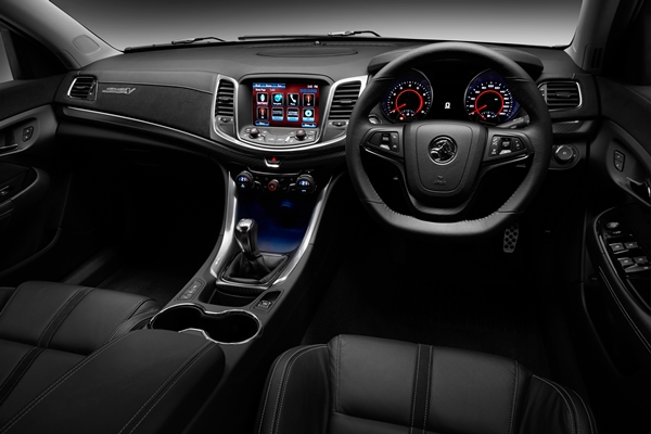 2013 Holden VF Commodore SSV sedan interior dash