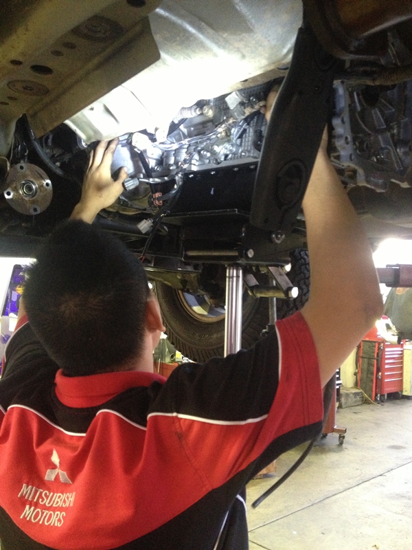 Project Pajero Transmission replacement 2