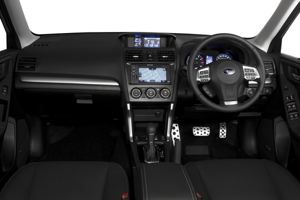 Subaru Forester XT Premium centre stack