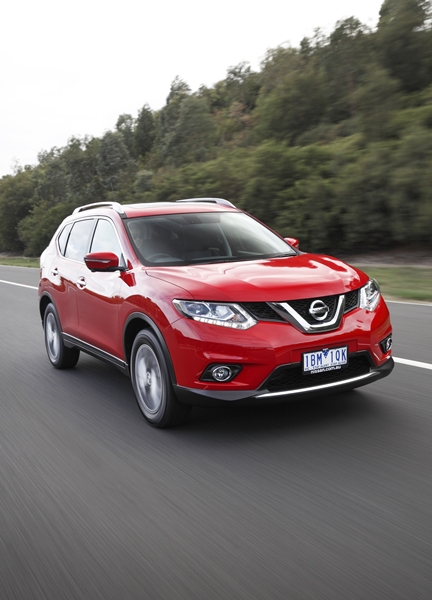 Nissan xtrail  front view 600