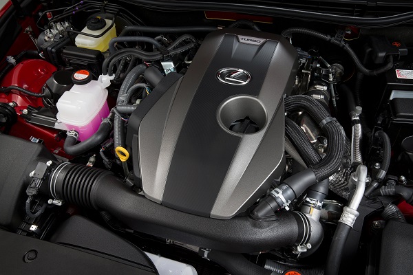 2015 Lexus IS 200t 2.0-litre turbo charged engine