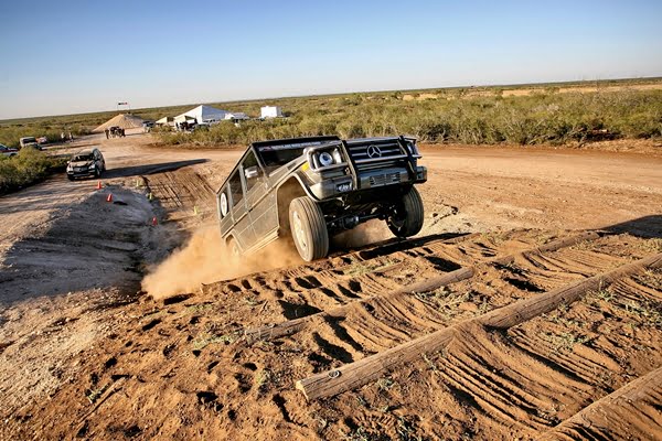 Offroad-Challenge 2010: Germany's best off-road driver romps to victory in a Mercedes-Benz G-Class