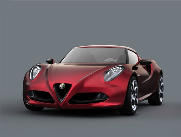 AlfaRomeo 4C Sports Car Concept
