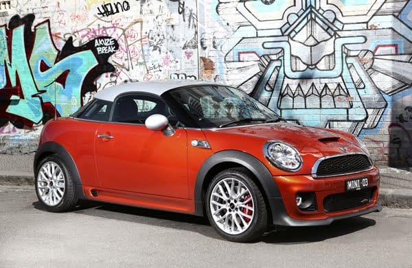 2012 MINI Coupé front quarter view
