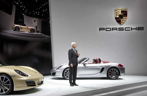Porsche Boxster at Geneva Motor Show
