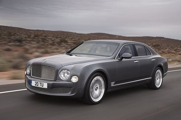 Bentley Mulsanne Mulliner Driving Specification 2012 New York International Auto Show