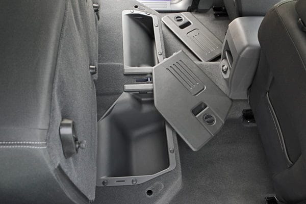 Behind the seat storage ford ranger