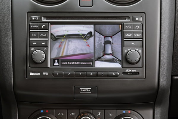 Around View Monitor Included in Dualis and X-Trail