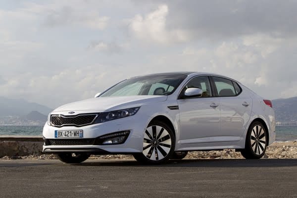 Kia Optima hybrid D-segment sedan Envirocar award