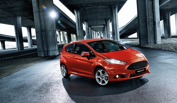 2013 Ford WZ Fiesta ST front side