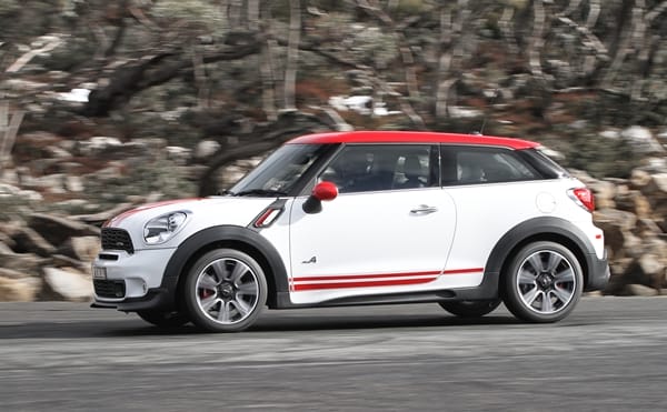 2013 MINI JCW ALL4 Paceman Coupé ext LHS side 2013 MINI JCW ALL4 Paceman Coupé