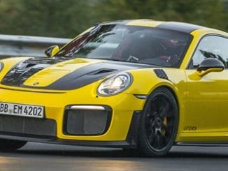 Porsche 911 GT2 RS at Nürburgring 1000