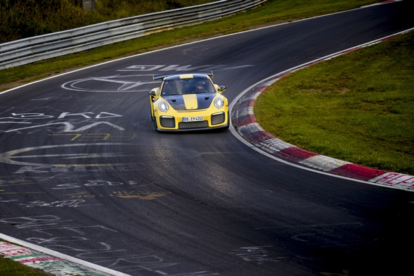 Porsche 911 GT2 RS at Nürburgring 1
