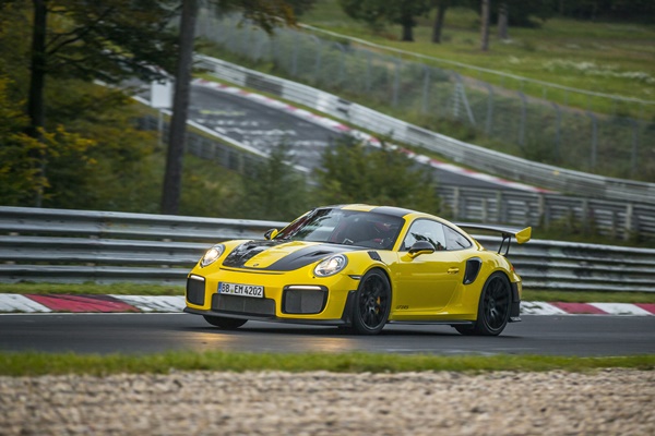 Porsche 911 GT2 RS at Nürburgring 1