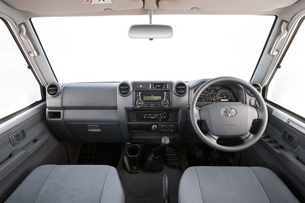 2016 Toyota LandCruiser 70 Series GXL interior