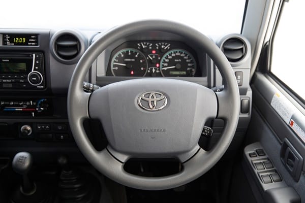 2016 Toyota LandCruiser 70 Series GXL interior