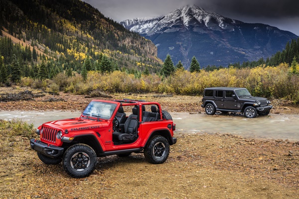 All-new 2018 Jeep® Wrangler Rubicon and All-new 2018 Jeep® Wra
