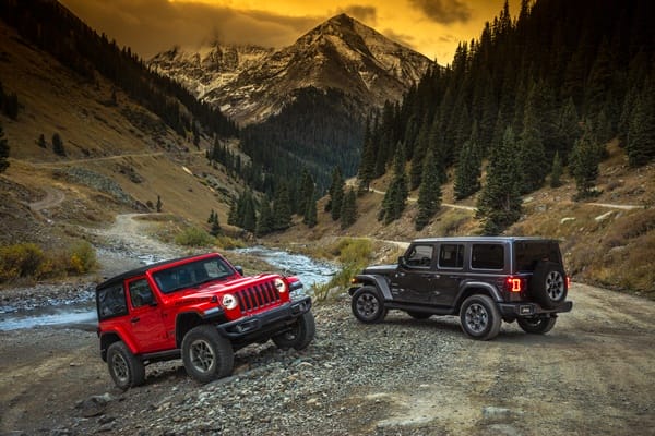 All-new 2018 Jeep® Wrangler Rubicon and All-new 2018 Jeep® Wra