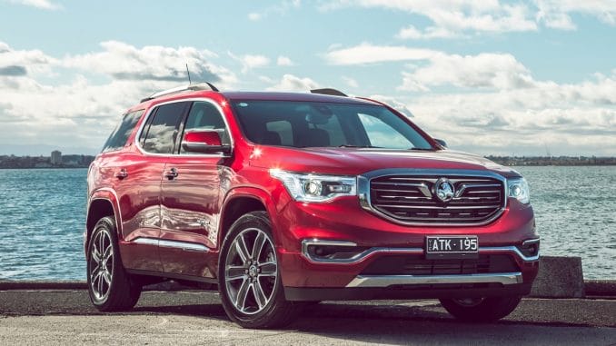 2019 Holden Acadia LTZ-V front