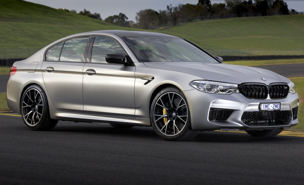 BMW M5 Competition side 2