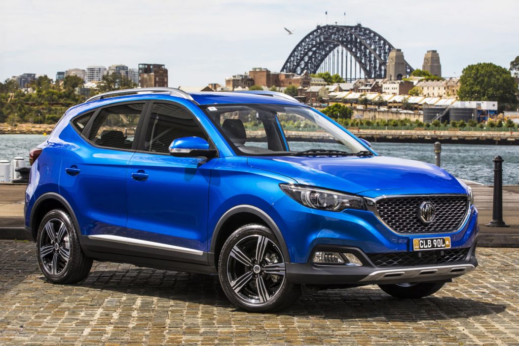 2018 MG ZS Excite front