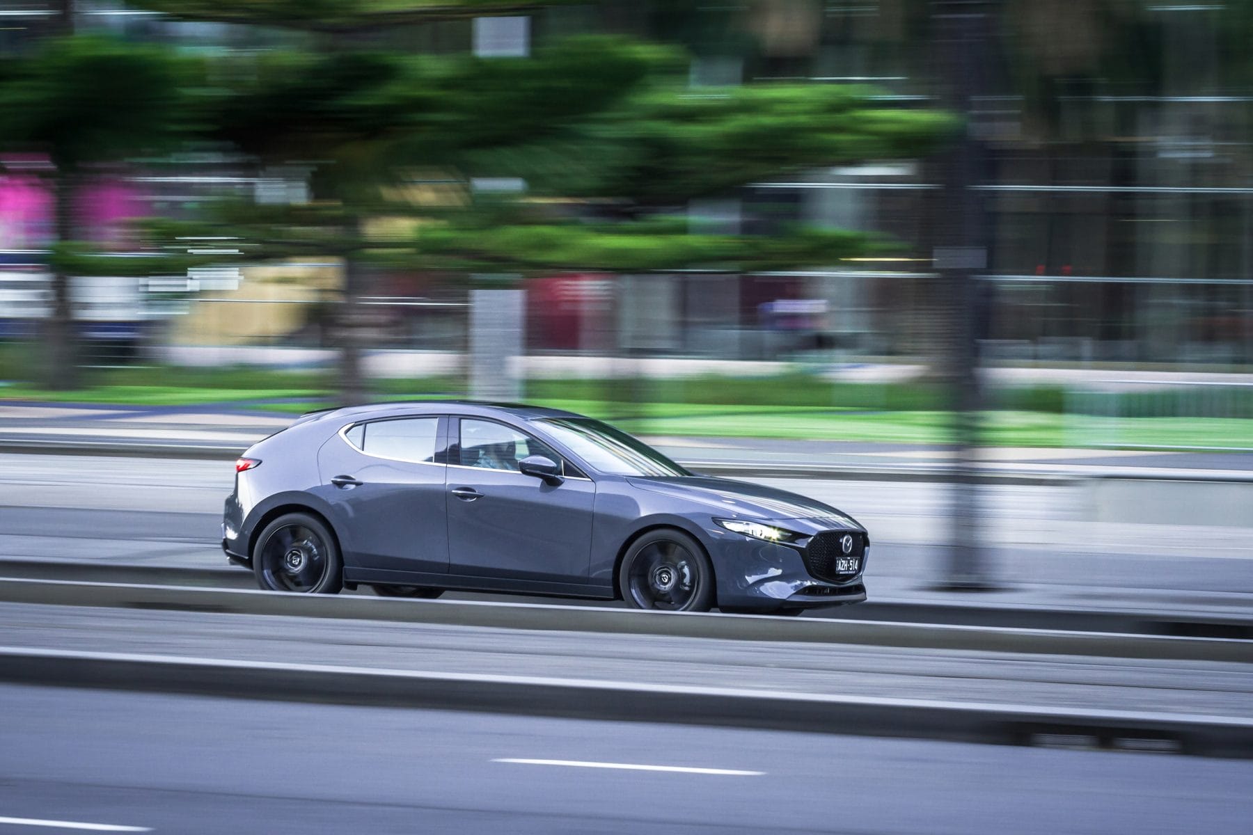 Mazda 3 2019 Polymetal Gray