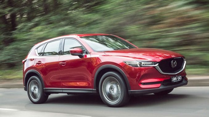 2018 COTY Mazda CX-5 Akera dash