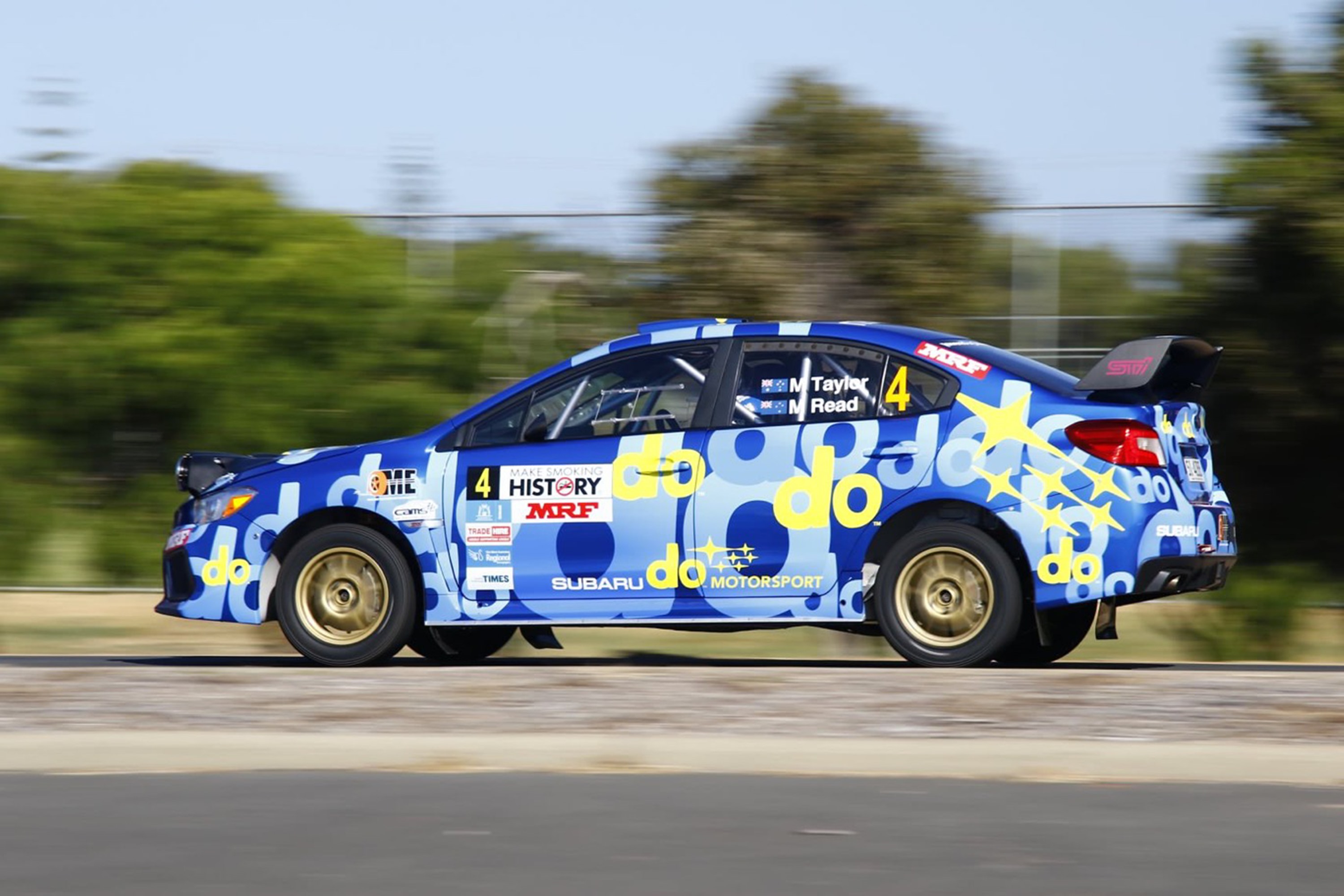 The Orange Motorsport Engineering-prepared All-Wheel Drive Subaru WRX STI  of Molly Taylor and co-driver Malcolm Read finished Heat 1 in fourth place after a modest start on last night's two quick Super Special Stage runs around Busselton's Barnard Park.