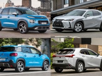 Citroen C3 Aircross and Lexus UX 1