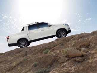 LWB Musso has been launched in Korea as the Khan.